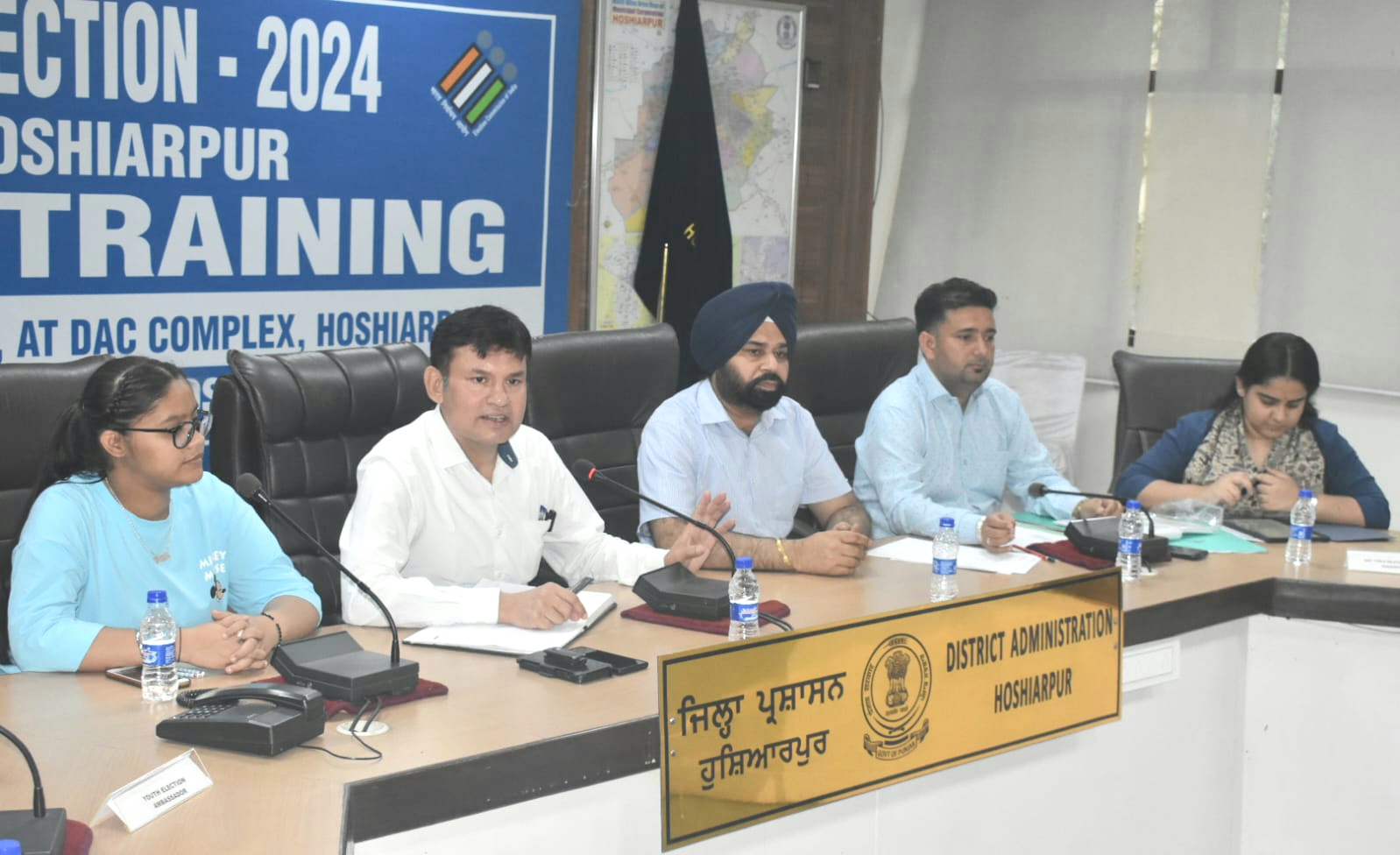 By honoring the youth election ambassadors, the district administration has encouraged